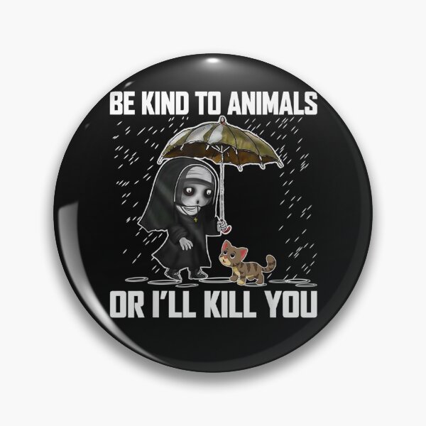 Item preview, Cat Be Kind To Animals Or I'll Kill You  designed and sold by OloriHeritage.