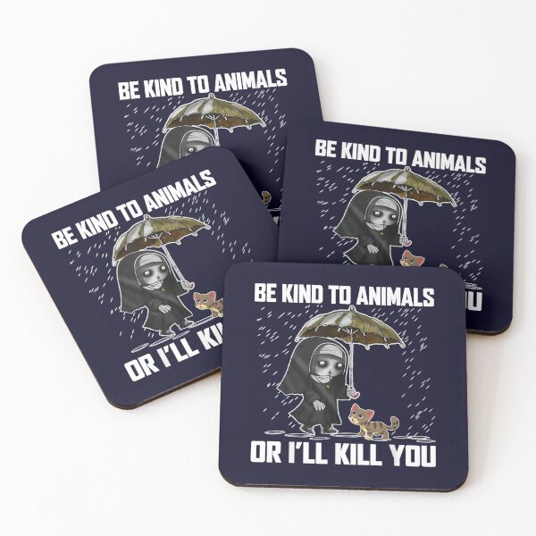 Item preview, Cat Be Kind To Animals Or I'll Kill You  designed and sold by OloriHeritage.