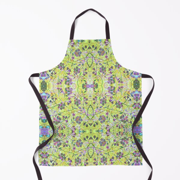 Item preview, Jasmine by William Morris - Faded Yellow Green Purple Floral Vintage Pattern Variation designed and sold by PatternPerfect.