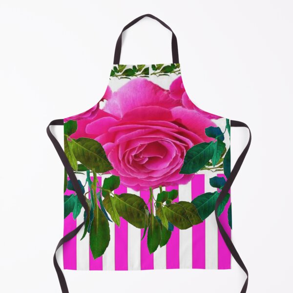 Item preview, CERISE ROSES GREEN LEAVES PATTERN WHITE ART designed and sold by sharlesart.