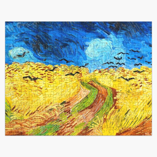 Artikel-Vorschau von Van Gogh Weizenfeld mit Krähen Fine Art, designt und verkauft von Vicky Brago-Mitchell®.