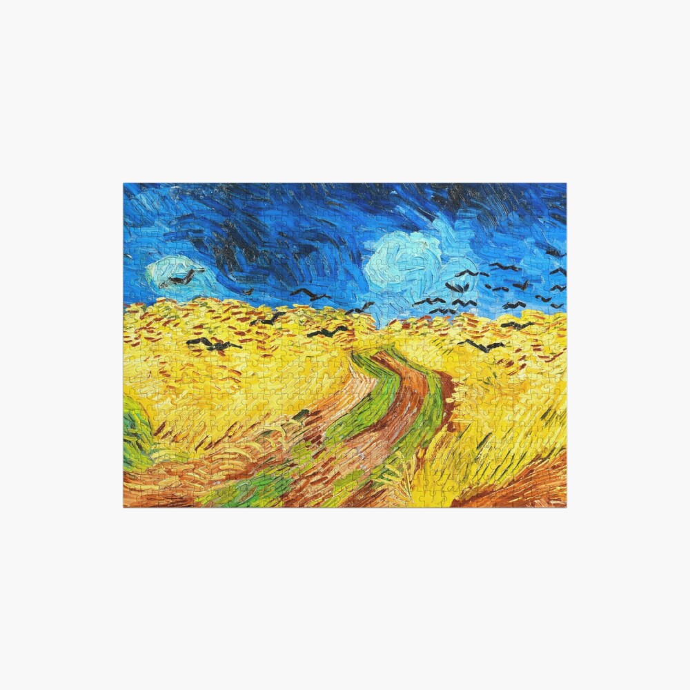 VINCENT VAN GOGH Starry Night Jigsaw Puzzle Abstract Art With Tin Box 30,  110, 252, 500,1000-piece 