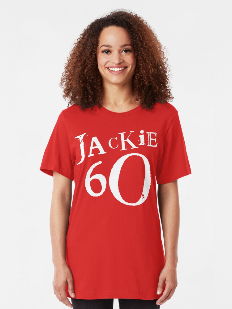 Alternate view of Red Holiday Editions Jackie 60 Logo Slim Fit T-Shirt