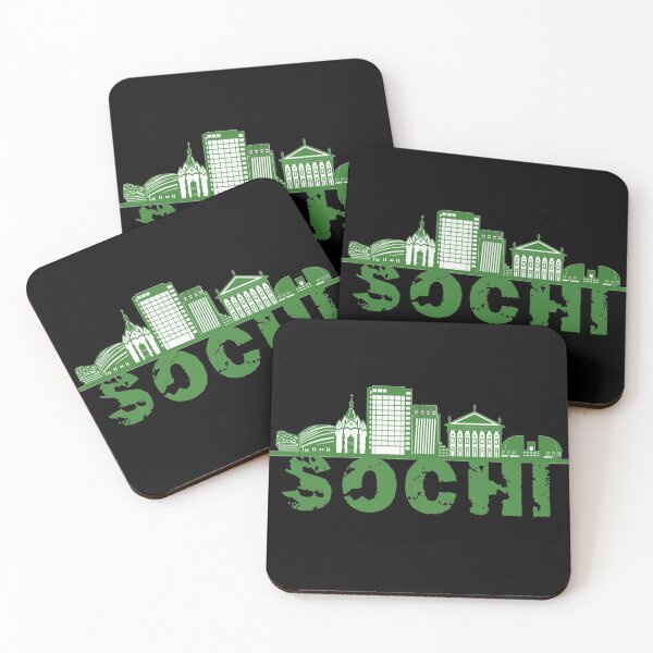 Item preview, Sochi Skyline Fan Vacation Travel Motif designed and sold by Merchandiser099.