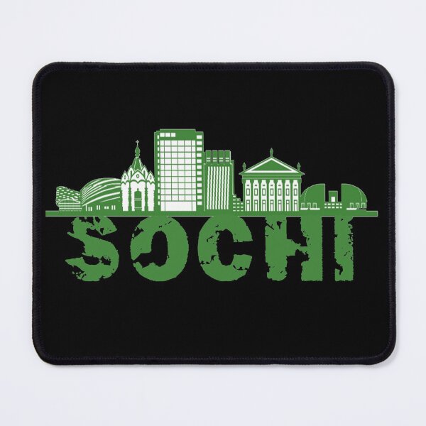 Item preview, Sochi Skyline Fan Vacation Travel Motif designed and sold by Merchandiser099.