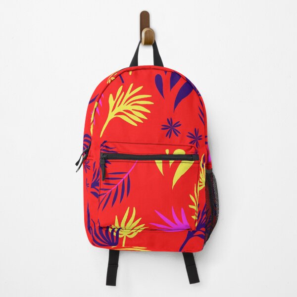 Item preview, Caravan Accessories in Abstract leaves in a red gorgeous leafy floral pattern designed and sold by Fionamyles.