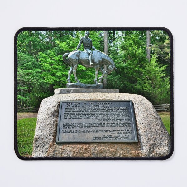 Item preview, The Boy Of The Waxhaws At Andrew Jackson State Park South Carolina designed and sold by LisaWootenPhoto.