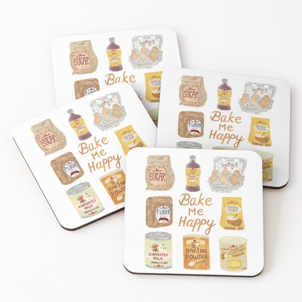 Item preview, Baking ingredients artwork  designed and sold by JaniceLalonde.