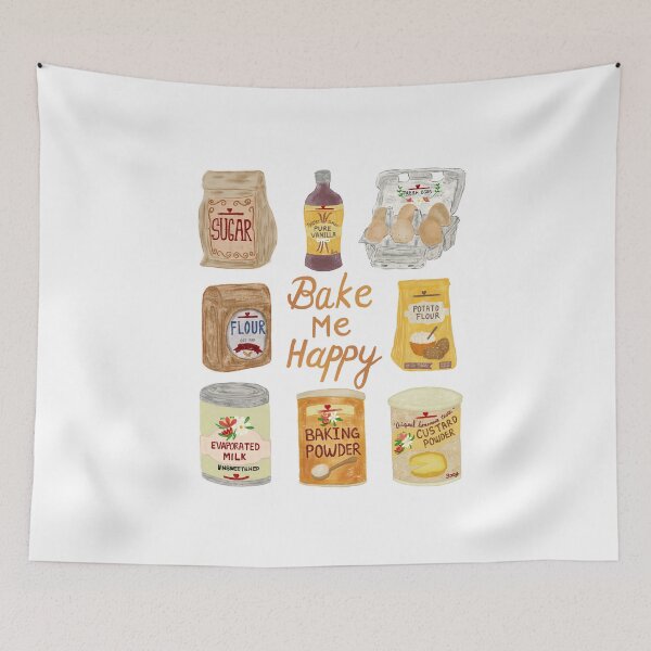 Item preview, Baking ingredients artwork  designed and sold by JaniceLalonde.