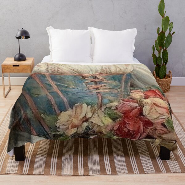 Item preview, Woman With Roses Painting designed and sold by Bellathewilde.