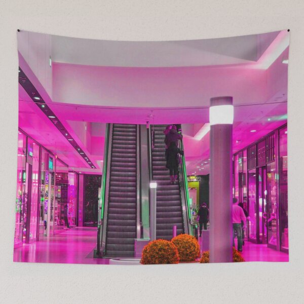 Item preview, Vapormall Pink 90s Mallsoft Aesthetic Ambient  designed and sold by ShirtVibes.