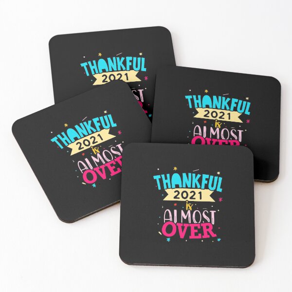 Item preview, Thankful 2021 Is Almost Over Funny No Thanks Year  designed and sold by ZETTIF ⭐⭐⭐⭐⭐.