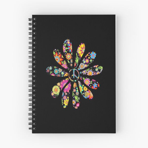 Item preview, Hippie Trippy Flower Power Peace Sign Floral designed and sold by Swigalicious.