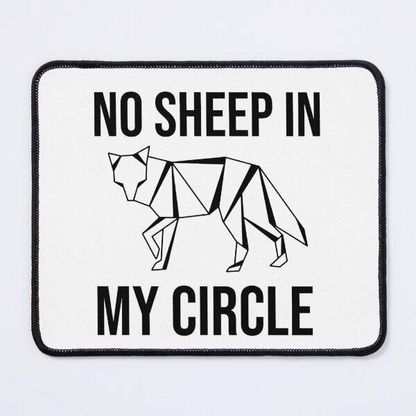 Item preview, No Sheep In My Circle designed and sold by Sod0ku.