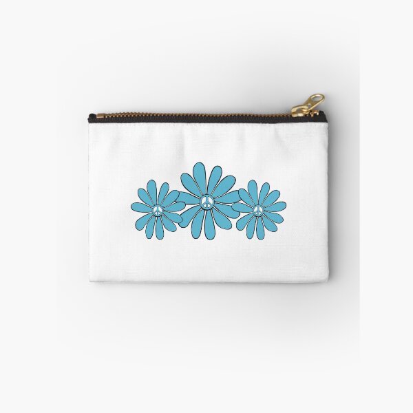 Item preview, Hippie Peace Sign Flower Aqua designed and sold by Swigalicious.