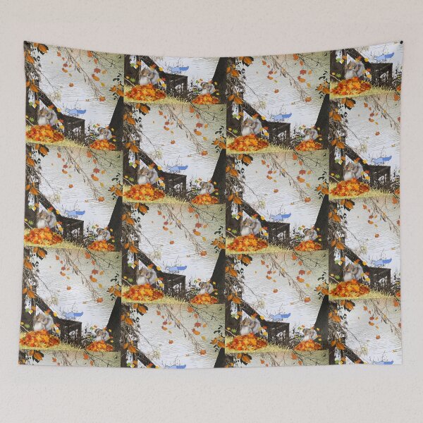 Item preview, Playfully fall evening  designed and sold by Tonyasartprints.