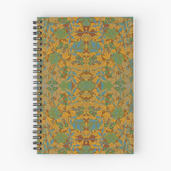 Item preview, Jasmine by William Morris - Faded Gold Orange Green Brown Blue Floral Vintage Pattern Variation designed and sold by PatternPerfect.