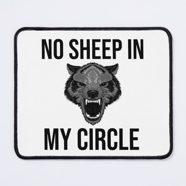 Item preview, No Sheep In My Circle designed and sold by Sod0ku.