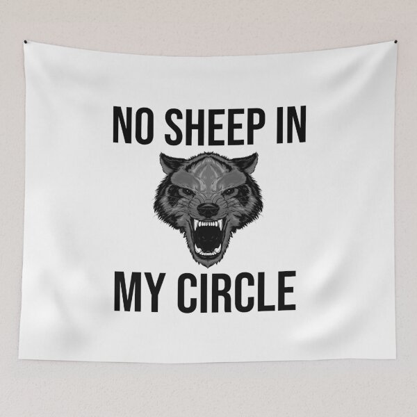 Item preview, No Sheep In My Circle designed and sold by Sod0ku.