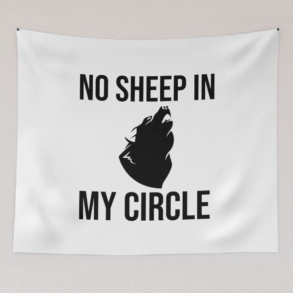 Item preview, No Sheep In My Circle designed and sold by Sod0ku.