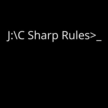 Artwork thumbnail, Computer Geek C Sharp Rules by ComputerGeeksTs