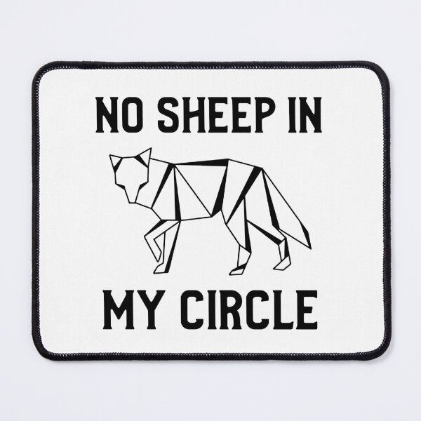 Item preview, No Sheep In My Circle designed and sold by Sod0ku.