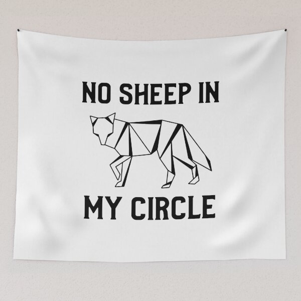 Item preview, No Sheep In My Circle designed and sold by Sod0ku.