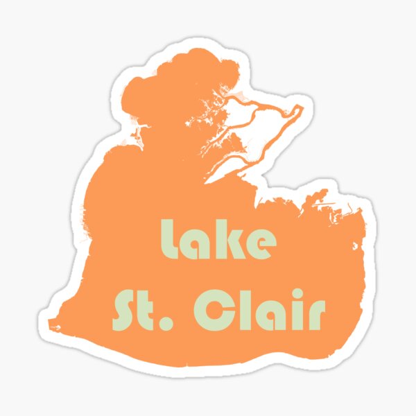 Item preview, Lake St. Clair, Michigan, Ontario, Canada  designed and sold by Awake88.