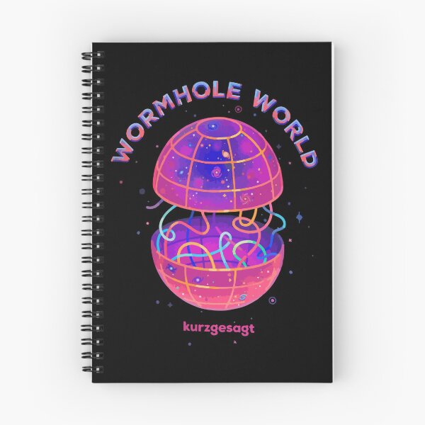 Item preview, Kurzgesagt - 80s Wormhole designed and sold by o0Nomad0o.