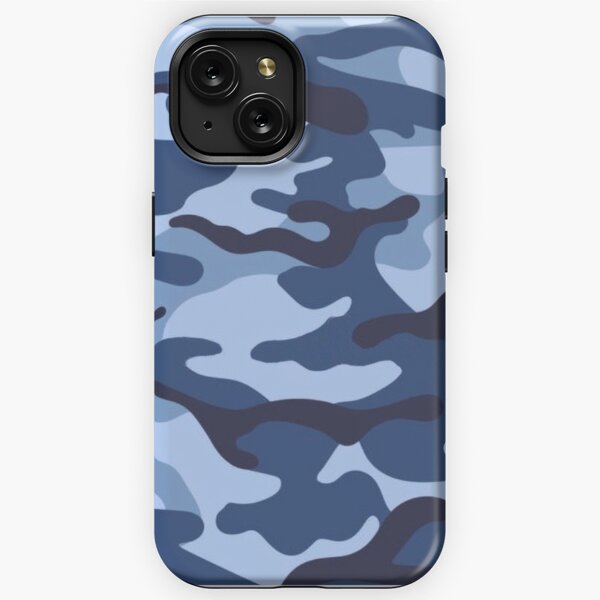 Phone Pouch 18 - Camouflage Ice Blue