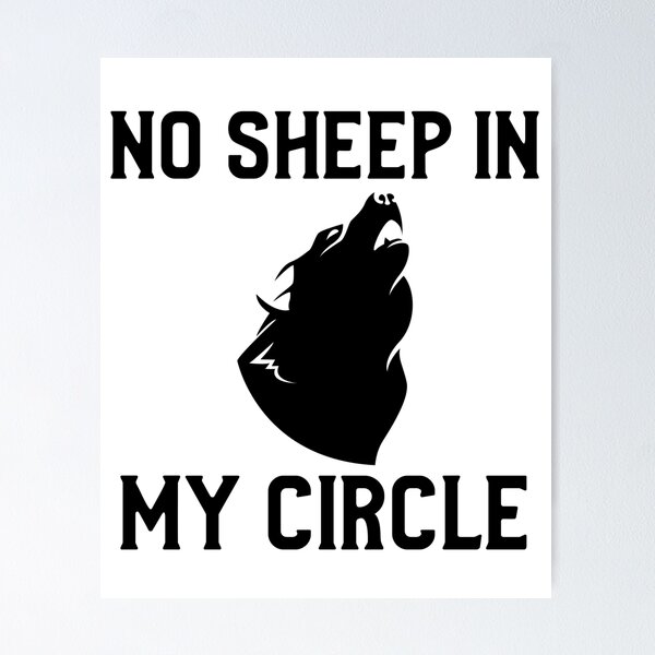 Item preview, No Sheep in my circle designed and sold by Sod0ku.