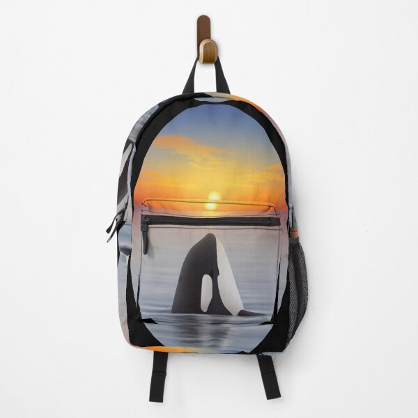 Item preview, Orca Whale Spyhop at Sunset designed and sold by DahlisCrafter.