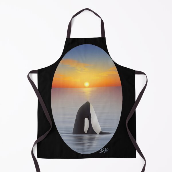 Item preview, Orca Whale Spyhop at Sunset designed and sold by DahlisCrafter.