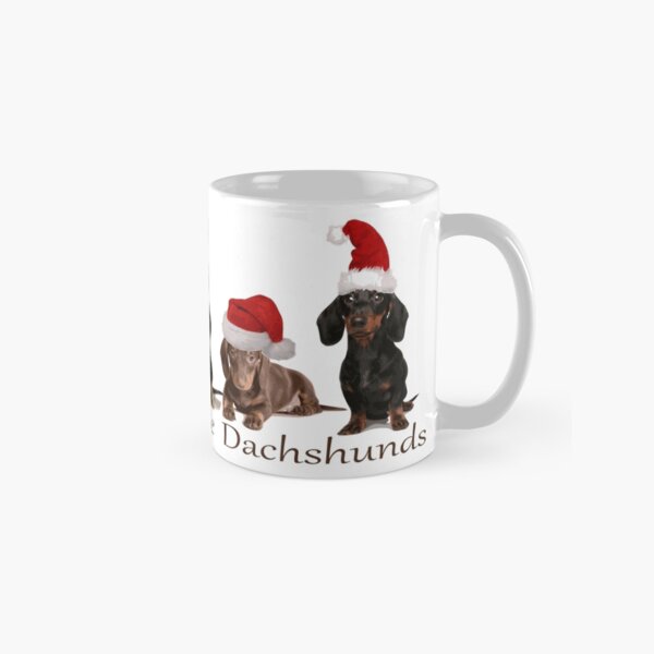 Christmas Dachshunds Classic Mug