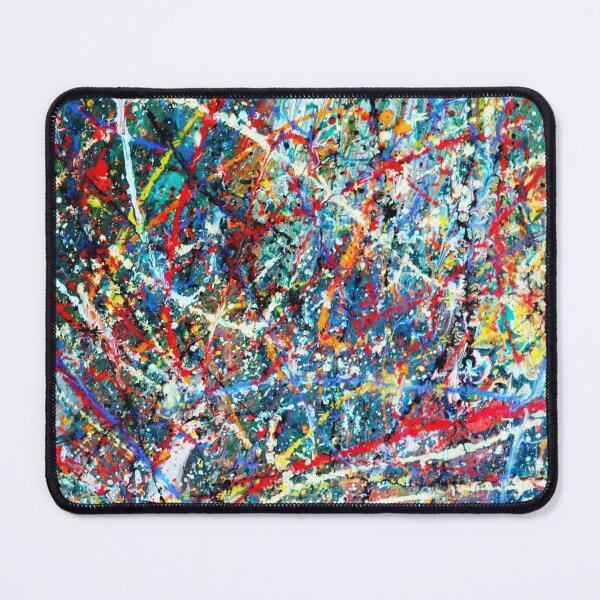 Item preview, Green Energy, Abstract art, multicolor splash designed and sold by Peter Keresztury.