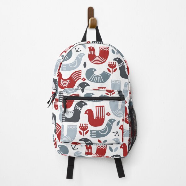 Item preview, Swedish nordic scandinavic birds pattern designed and sold by PG Illustration.