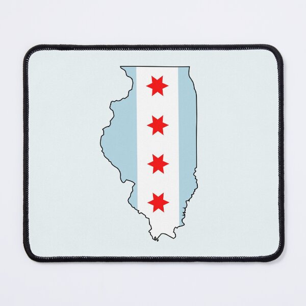 Item preview, Flags of the States - Chicago designed and sold by MrMcGrath.