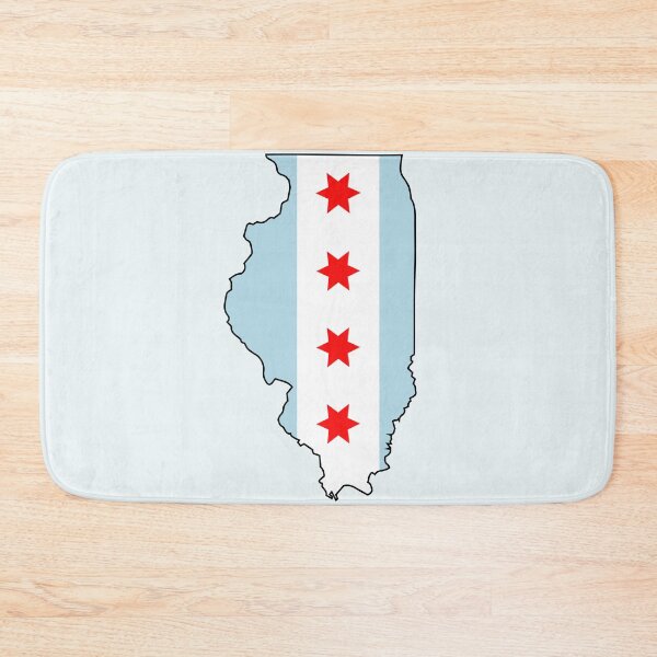 Item preview, Flags of the States - Chicago designed and sold by MrMcGrath.