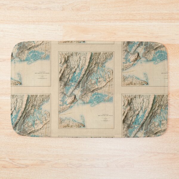 Item preview, 1899 New York City Relief Map 3D digitally-rendered designed and sold by ThinkAboutMaps.