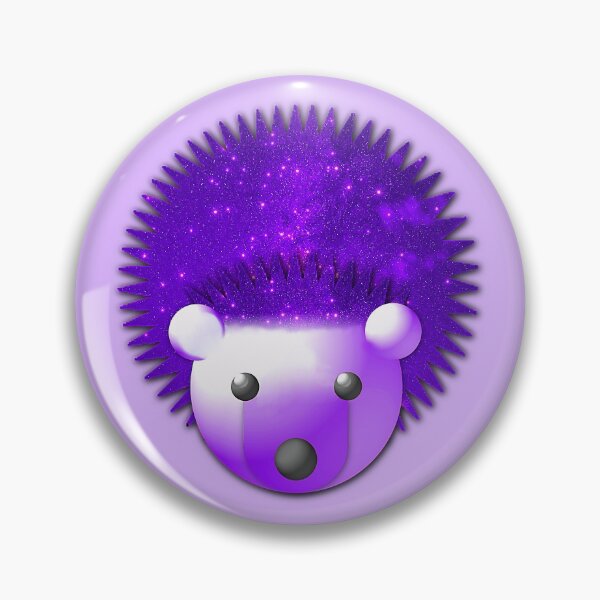 Item preview, Galactic Hedgehog in Violet designed and sold by AudMcMacca.