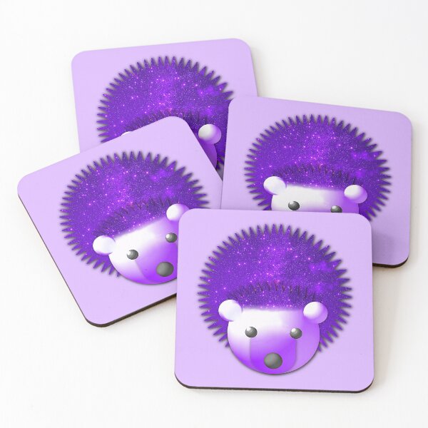 Item preview, Galactic Hedgehog in Violet designed and sold by AudMcMacca.