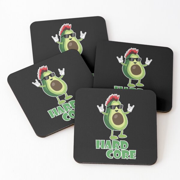 Item preview, Hard Core Avocado Funny designed and sold by TheInkElephant.