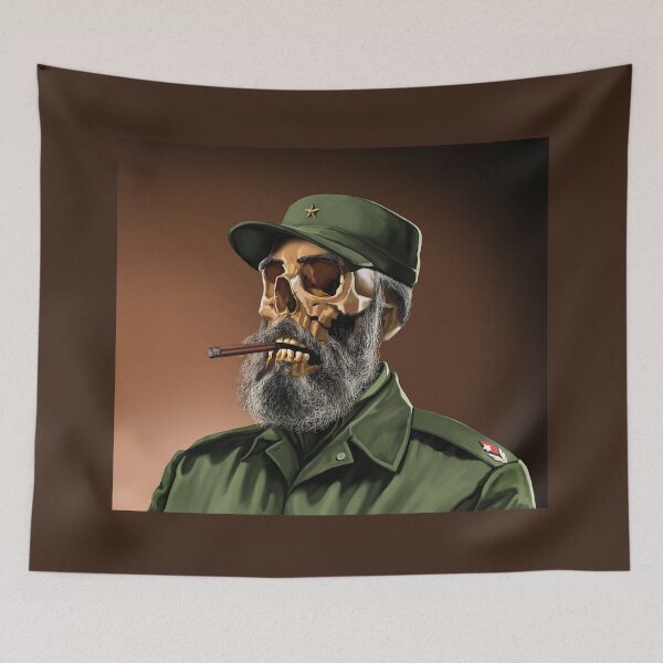Artikelvorschau, Fidel Castro Schädel entworfen und verkauft von PoliticsPrint.