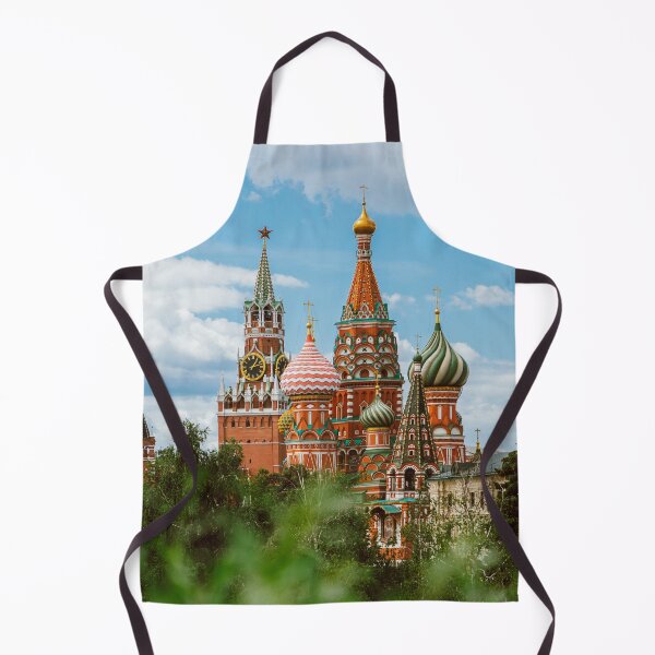 Aperçu de l'œuvre Moscou : Kremlin et cathédrale Saint-Basile créée et vendue par thestylejungle.