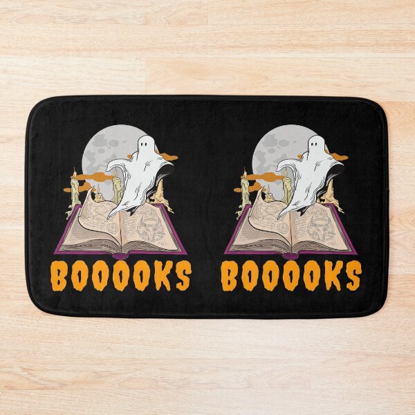 Item preview, Halloween boooks. Ghost reading halloween. HalloweenBibliothekar. designed and sold by ronaldsonou.