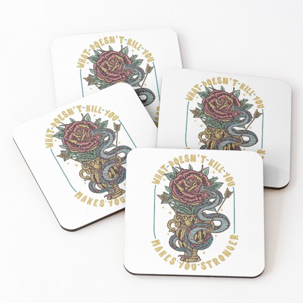 Item preview, What Doesn't Kill You, Makes You Stronger designed and sold by Vector Scout Lab.