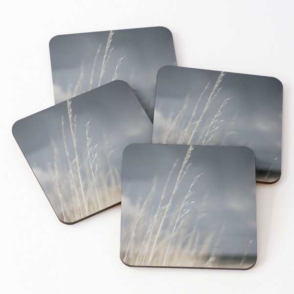 Item preview, Prairie grass in front of a storm designed and sold by Rachel Jeffrey.