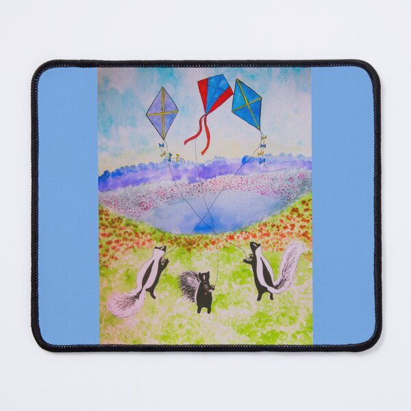 Item preview, The Kite Party Watercolor designed and sold by TurnipWilson.