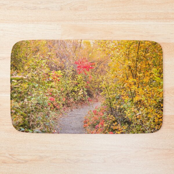 Item preview, Pathway Through Autumn Woods in October designed and sold by Amy Mitchell.