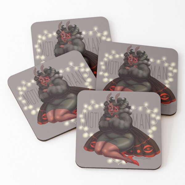 Item preview, Pinup Mothman - Moth Girl designed and sold by Burning Bee Illustration.